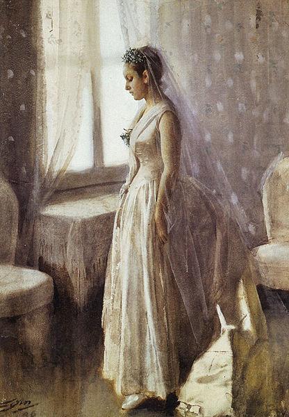 Anders Zorn The Bride china oil painting image